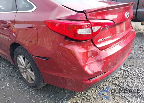 2015 Hyundai Sonata Se from USA, damaged, VIN 5NPE24AF9FH005333